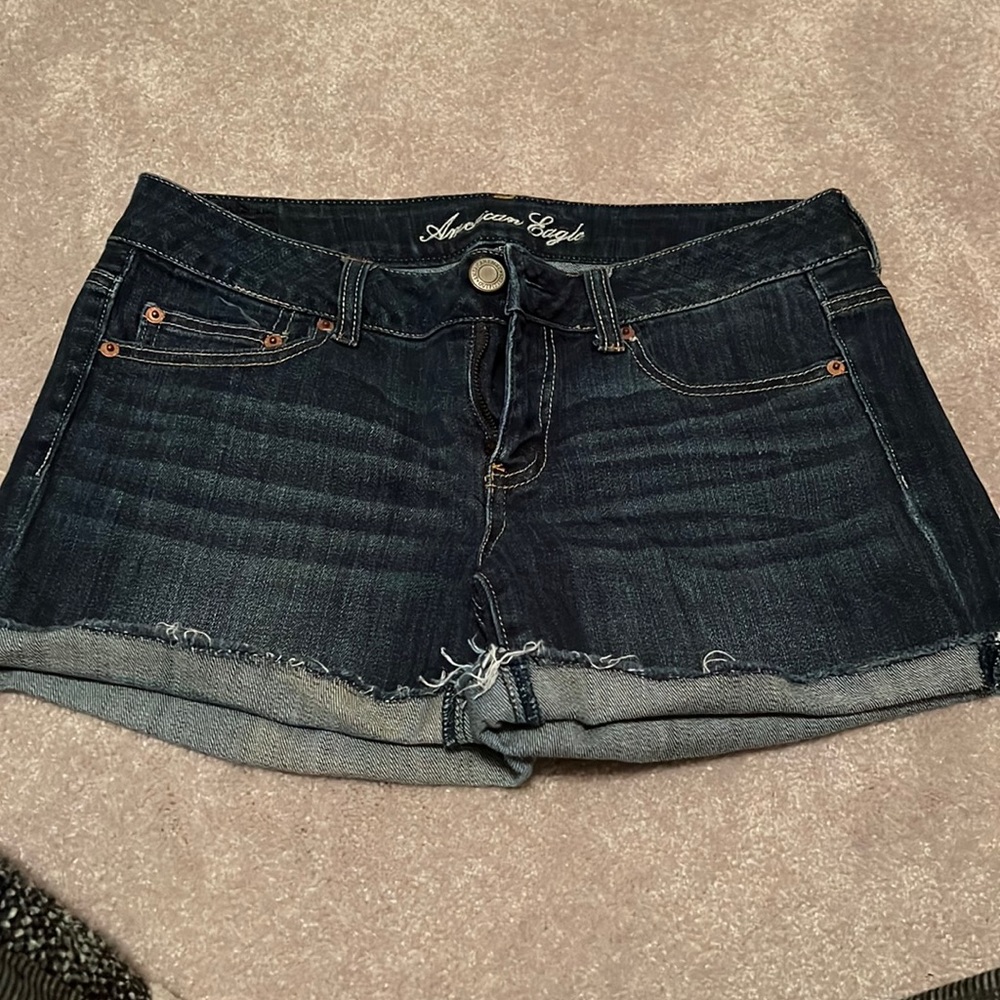 American eagle stretch Jean shorts size 10